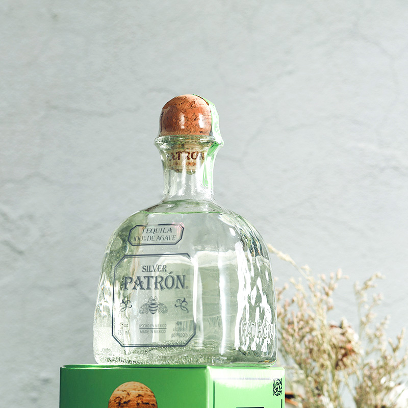 【patron】培恩银樽龙舌兰酒750ml 墨西哥原装进口龙舌兰酒