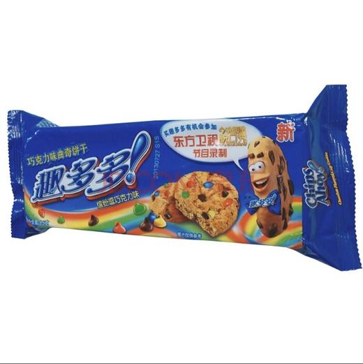 趣多多香脆曲奇缤纷曲奇巧克力饼85克/袋24袋/箱 商品图0