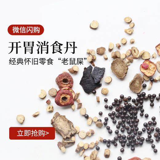【闪购】食味的初相 开胃消食丹 小时候的味道 60g 商品图0