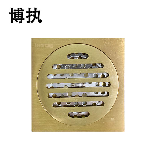 博执  黄铜 地漏  BZ012 商品图0