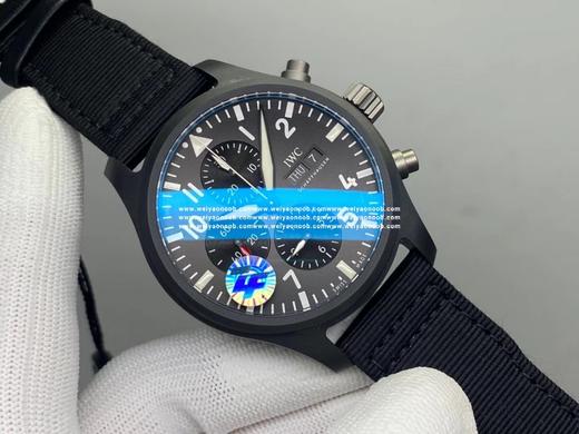 ZF万国IWC2019新款喷火战机计时腕表震撼来袭！驰骋高空 分秒必“真” ZF出品，必属精品！男士腕表，皮表带，自动机械机芯 商品图10