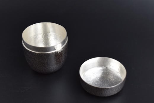 大理鹤庆枣型锤点茶叶罐 商品图2