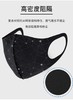 金利品明星时尚3D立体透气防尘海绵口罩 黑色 商品缩略图2