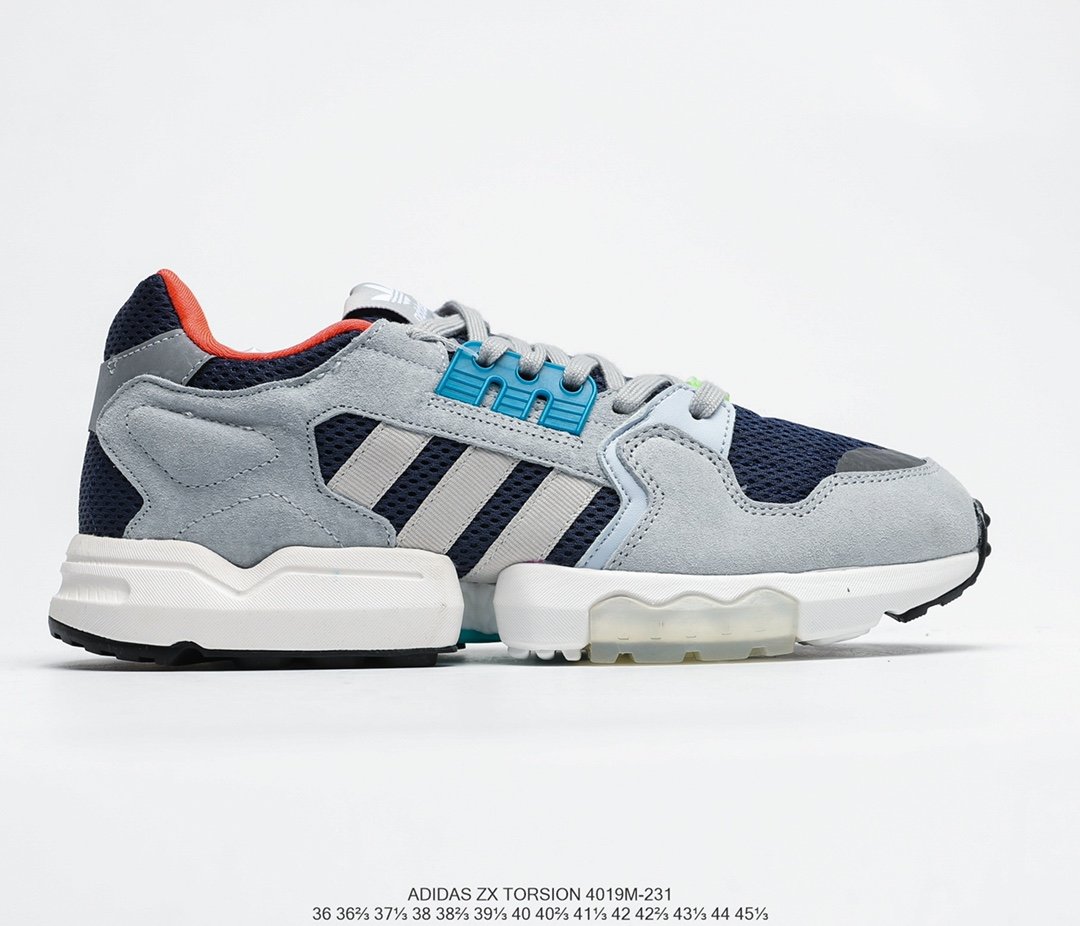 阿迪达斯adidas originals zx torsion zx扭转系列休闲运动复古慢跑鞋