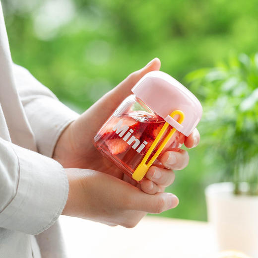 摩登主妇便携水杯迷你玻璃杯好看的ins风网红少女心燕窝分装杯子 商品图1