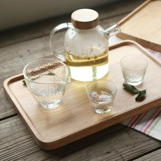 摩登主妇日式小茶盘木质家用水杯茶杯托盘现代简约长方形圆形茶具 商品图3