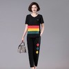 MQ-1973-2031夏装新款洋气时尚短袖上衣运动两件套YY 商品缩略图1
