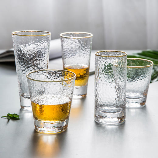 摩登主妇 ins风网红玻璃杯家用水杯啤酒杯客厅喝水杯饮料茶杯套装 商品图3