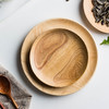 摩登主妇创意日式餐盘碟木质小托盘面包盘骨碟餐碟餐盘水果盘盘子 商品缩略图3