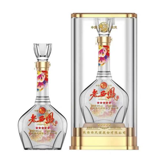 【推荐】老西凤五星50度浓香型白酒整箱500ML*6瓶 商品图1