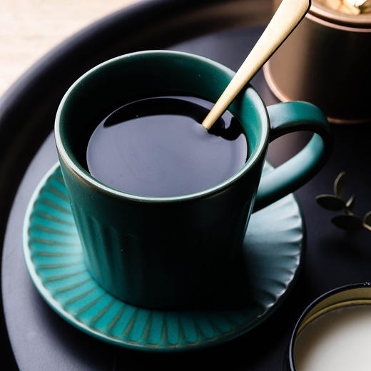 摩登主妇绿野仙踪欧式复古茶具咖啡杯勺碟套装家用下午茶茶具套装 商品图1