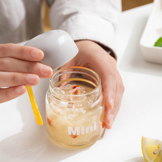 摩登主妇便携水杯迷你玻璃杯好看的ins风网红少女心燕窝分装杯子 商品图2