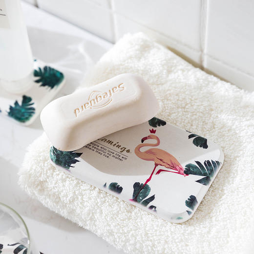 摩登主妇原创硅藻泥吸水防烫杯垫 速干隔热水杯垫ins风北欧茶杯垫 商品图3