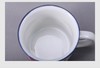 万淄（WanZi）经典复古陶瓷杯防搪瓷杯复古老式茶杯怀旧杯子410ml 小目标款 商品缩略图8
