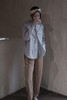 Toteme  灰蓝色/卡其色CAPRI衬衫 商品缩略图0
