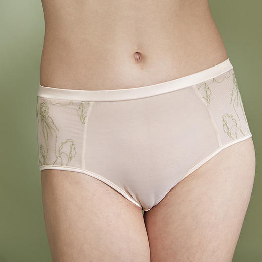 奶糖派大罩杯CremeX奶糖派联名系列人像刺绣三角裤高腰透气新品 商品图4