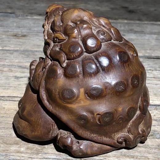 老竹根留节疤巧雕瑞兽， 顺丰包邮 商品图6