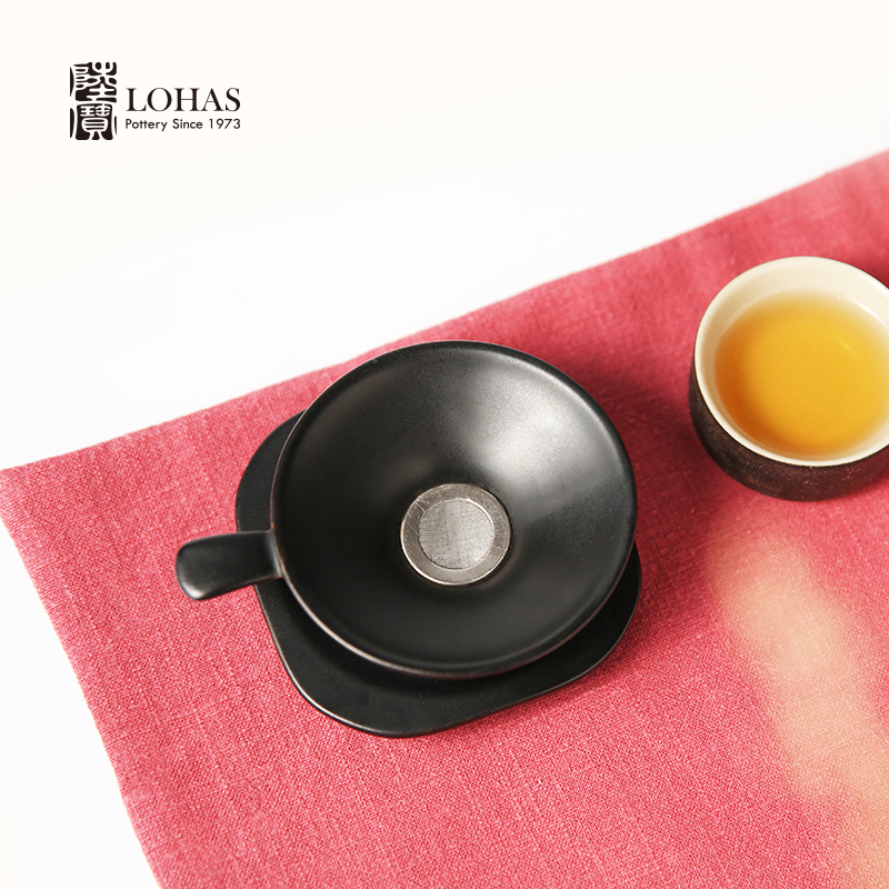 【彼达思】台湾陆宝 茶滤套组茶漏滤网茶漏 茶器配件