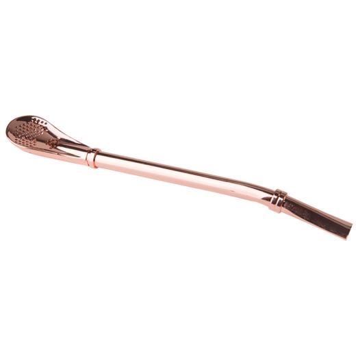 摩登主妇 北欧风不锈钢金色吸管ins黄铜不锈钢饮料吸管勺搅拌勺 商品图4