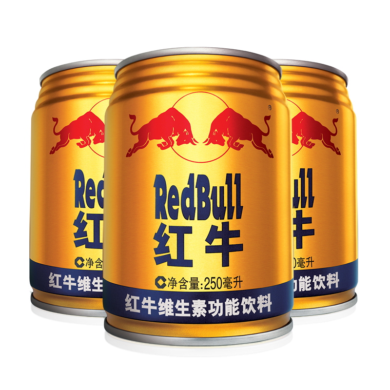 红牛 维生素功能饮料 罐装  250ML*24罐