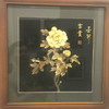 聂氏麦秆画 《花开富贵》纯手工制作 配礼盒 商品缩略图0