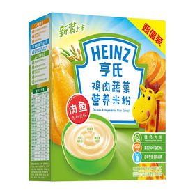 亨氏经济装鸡肉蔬菜营养米粉400G