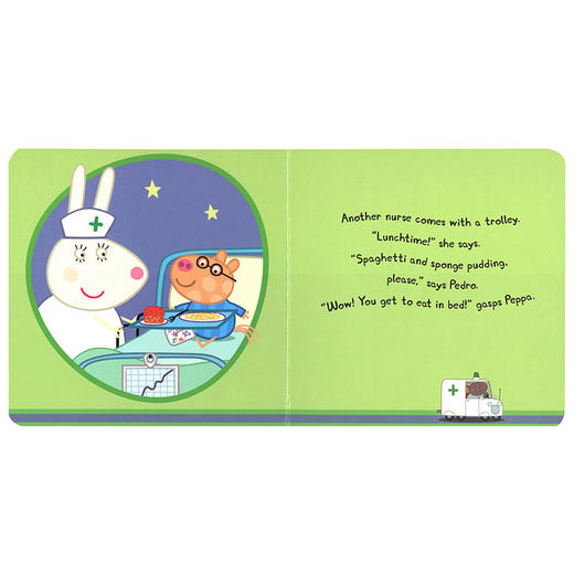#凯迪克童书 啥是佩奇英文原版绘本小猪佩奇 粉红猪小妹peppa pig The Fire Engine and other Stories经典粉猪故事盒装9册 纸板书 商品图3