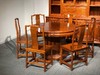 红桥红  家具严选  缅甸花梨(大果紫檀）  【128素边圆餐桌七件套】 商品缩略图2