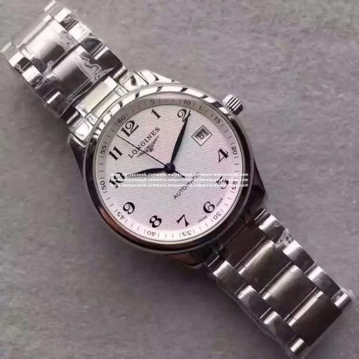 ✨浪琴名匠系列单历，JF厂出品，38.5X10mm，2824 2836自动机械机芯，316精钢表壳，蓝宝石镜面，防水30米级，牛皮表带，折叠扣 商品图6