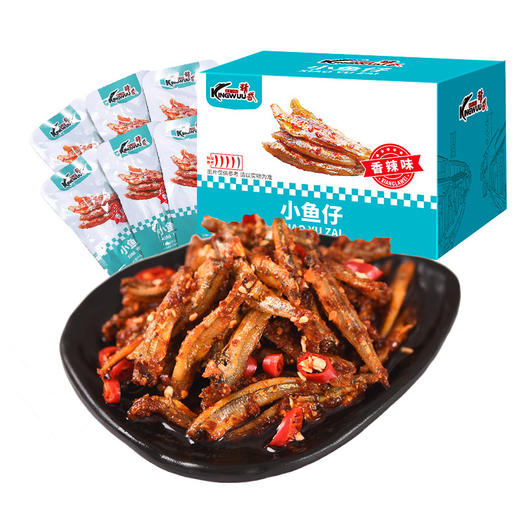 精武小鱼仔香辣味120g盒装 休闲国民小零食 商品图4