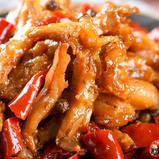 【冷吃去骨鸭掌无骨鸭爪120g】四川麻辣卤味零食小吃熟食鸭肉 商品图1