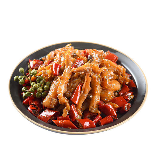 【冷吃去骨鸭掌无骨鸭爪120g】四川麻辣卤味零食小吃熟食鸭肉 商品图3