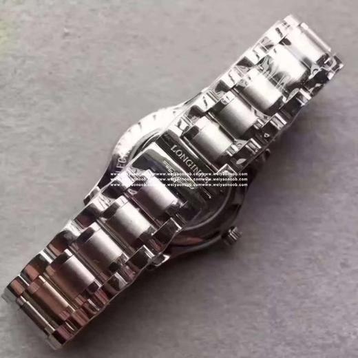 ✨浪琴名匠系列单历，JF厂出品，38.5X10mm，2824 2836自动机械机芯，316精钢表壳，蓝宝石镜面，防水30米级，牛皮表带，折叠扣 商品图5