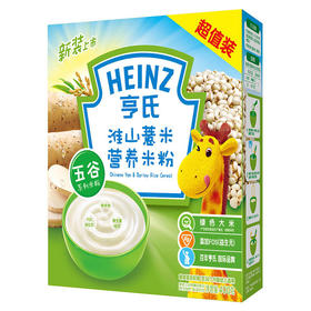 亨氏经济装淮山薏米营养米粉400G