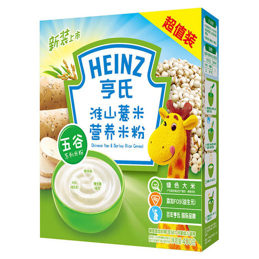 亨氏经济装淮山薏米营养米粉400G 商品图0
