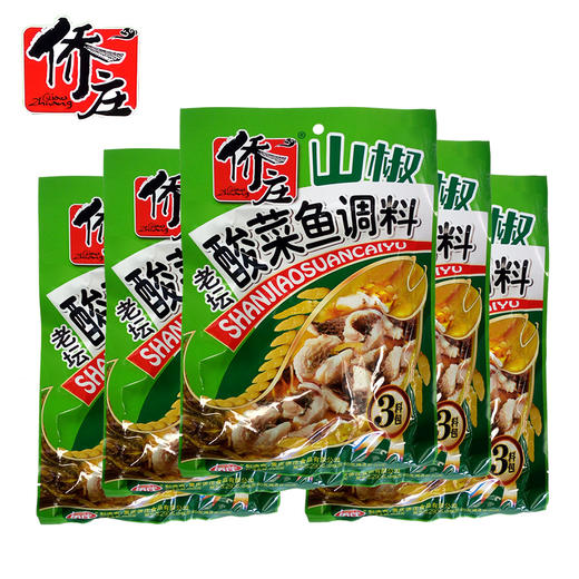 侨庄 山椒老坛酸菜鱼调料 350g 商品图0
