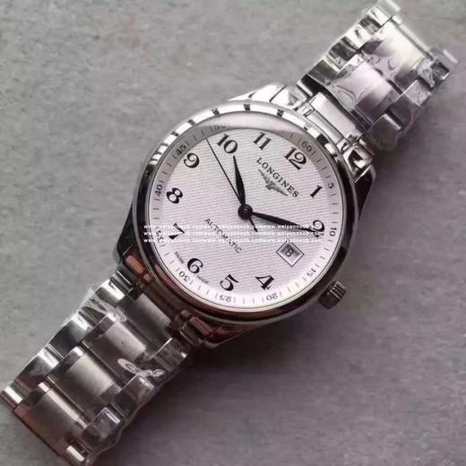 ✨浪琴名匠系列单历，JF厂出品，38.5X10mm，2824 2836自动机械机芯，316精钢表壳，蓝宝石镜面，防水30米级，牛皮表带，折叠扣 商品图7