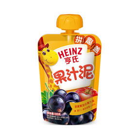 亨氏黑加仑果汁泥120G