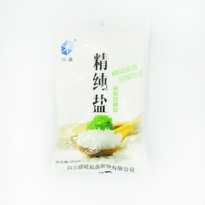 【超市】川晶精纯盐350g