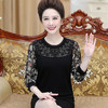 QY-2012新款印花春夏女式针织衫妈妈上衣 商品缩略图1