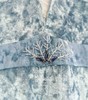 Lalumière鹿·謐| 冰雪公主高定款 蓝色丝绒手工钉珠 春秋 商品缩略图3