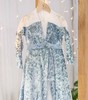 Lalumière鹿·謐| 冰雪公主高定款 蓝色丝绒手工钉珠 春秋 商品缩略图0