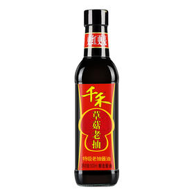 千禾 酱油 草菇老抽特级老抽酱油500mL