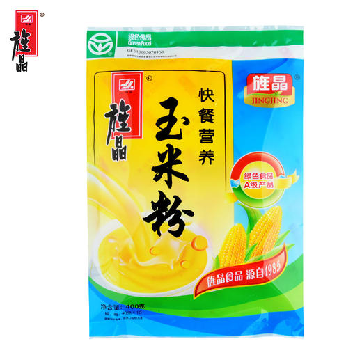 旌晶快餐营养玉米粉 400g/袋   绿色食品 早餐代餐粉 商品图0