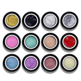 3D立体微雕胶12色套装