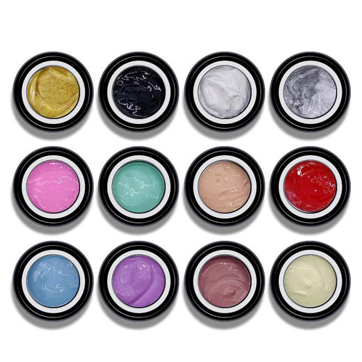 3D立体微雕胶12色套装 商品图0