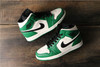 乔丹/Air JoAJ1 aj1 乔丹1代 乔1 乔丹1代中帮系列  乔1中帮扣碎黑勾  白蓝红小闪电 Air Jordan 1 MID 货号：852542-301 乔1中帮白绿凯尔特人 商品缩略图3