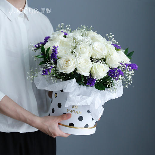（5款可选）抱抱桶玫瑰花鲜花 商品图3