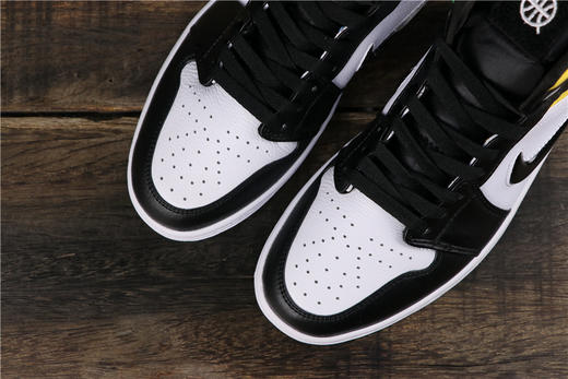乔丹/Air Jordan AJ1 aj1 乔丹1代 乔1 乔丹1代中帮系列 Air Jordan 1 Mid “Quai 54” 货号：CJ9219-001 乔1中帮四色鸳鸯 36-46 商品图1