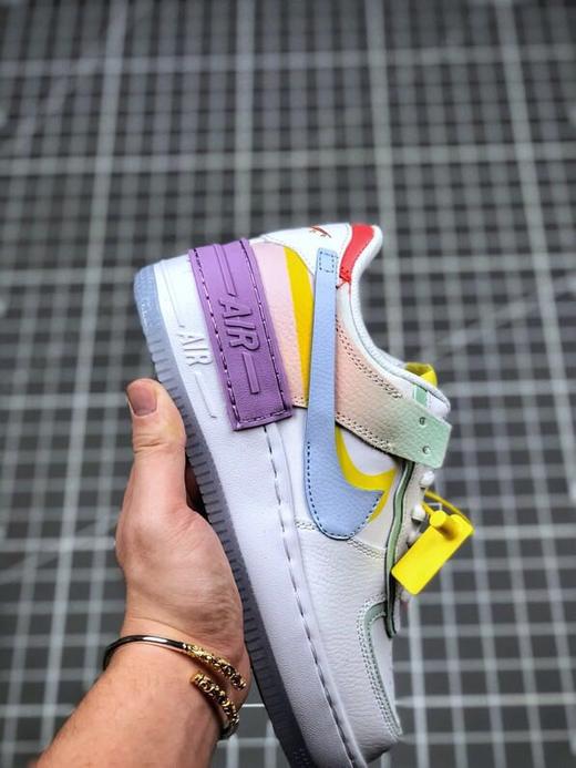 耐克Nike Air Force 1 Shadow AF1 马卡龙钻石糖果空军一号 36-40 商品图3